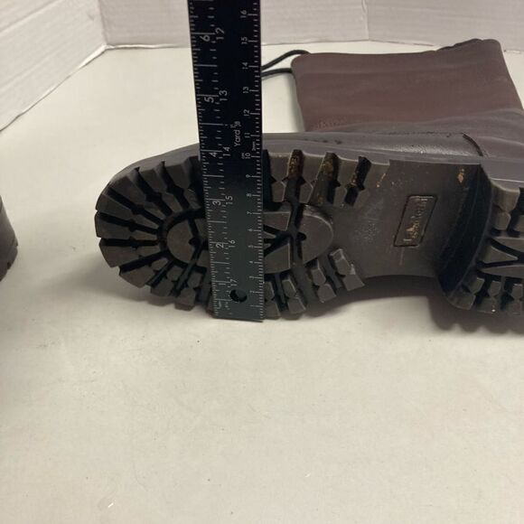 LANDS’  END Women’s Fully Lined Thick Sole Knee High Boots Brown Size 8M - Picture 11 of 12